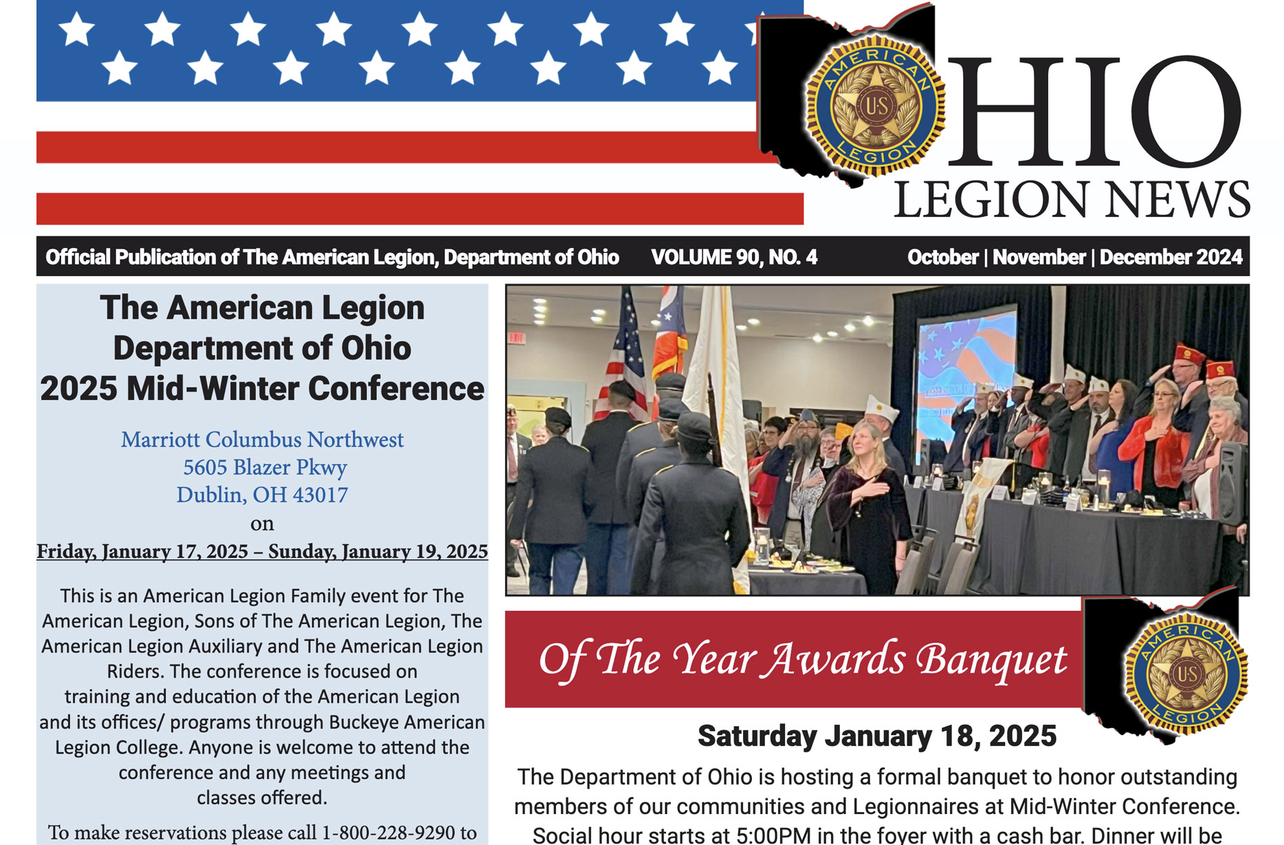 Ohio Legion News – Fall 2024