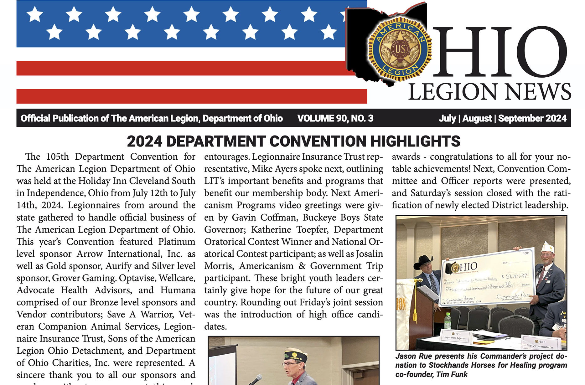 Ohio Legion News – Summer 2024