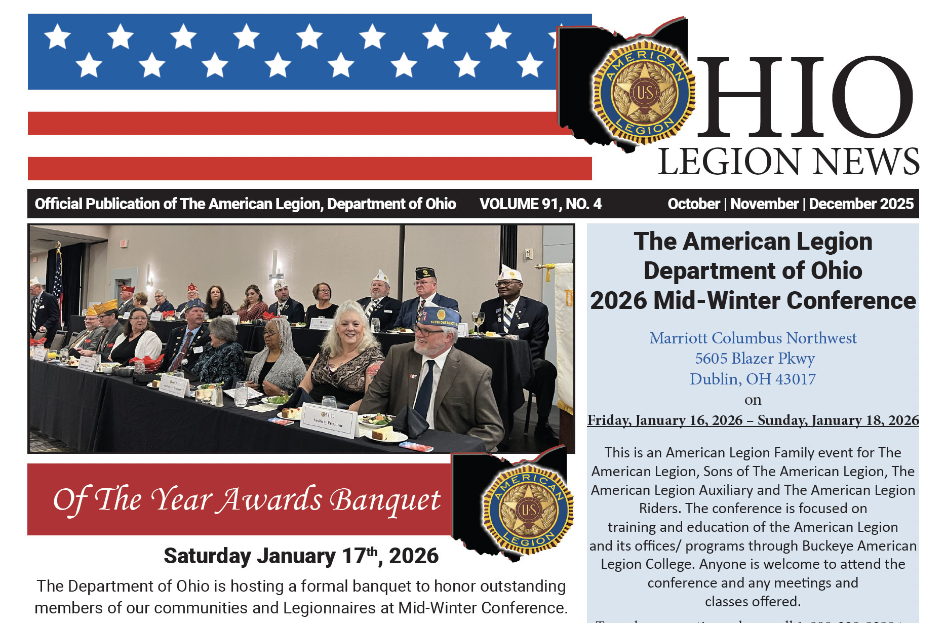 Ohio Legion News – Fall 2025