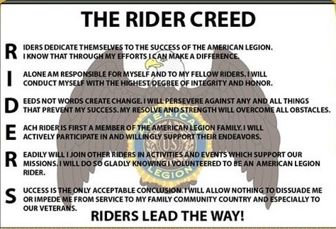 Riders Creed